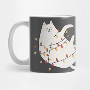 Cute Cat Christmas Mug